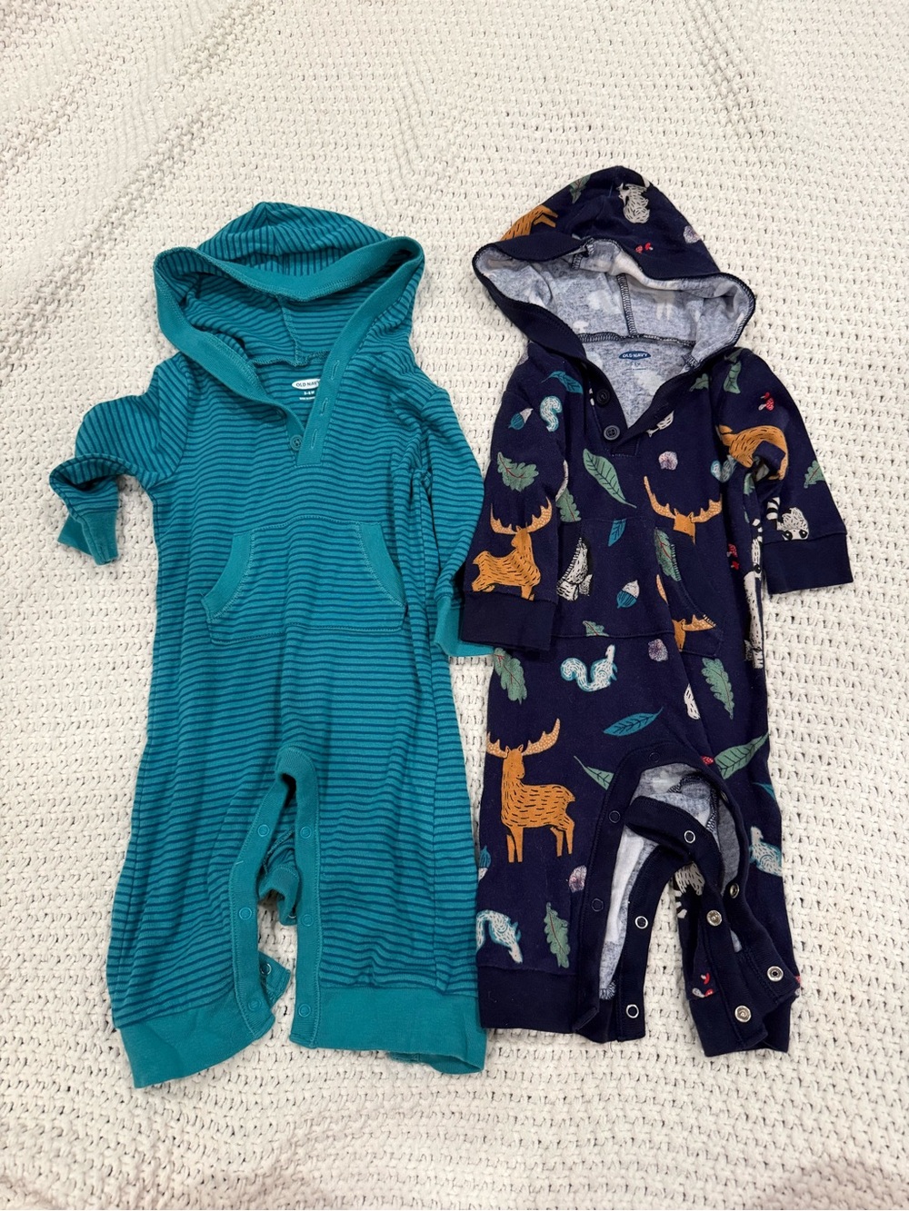 Baby Infant Boy Bundle One Piece Onesies Pants Overalls 3-6M Gap Old Navy Disney - Picture 4 of 5